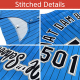 Custom Raglan Sleeves Stripe Casual Baseball Jersey Design Name Number Logo Mesh Baseball Shirt