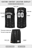 Custom Text Logo Number Personalized Scratches Pattern Fashion Sports Uniform Basketball Jersey For Adult