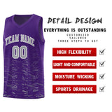 Custom Text Logo Number Personalized Scratches Pattern Fashion Sports Uniform Basketball Jersey For Adult