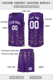 Custom Embroideried Name Number Personalized Scratches Pattern Fashion Sports Uniform Basketball Jersey For Youth