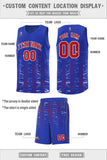 Custom Embroideried Name Number Personalized Scratches Pattern Fashion Sports Uniform Basketball Jersey For Youth