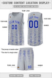 Custom Embroideried Name Number Personalized Scratches Pattern Fashion Sports Uniform Basketball Jersey For Youth