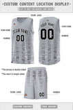 Custom Embroideried Name Number Personalized Scratches Pattern Fashion Sports Uniform Basketball Jersey For Youth