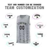 Custom Embroideried Name Number Personalized Scratches Pattern Fashion Sports Uniform Basketball Jersey For Youth