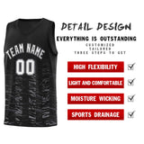 Custom Personalized Scratches Pattern Fashion Sports Uniform Basketball Jersey For Adult