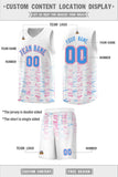 Custom Personalized Scratches Pattern Fashion Sports Uniform Basketball Jersey For Unisex