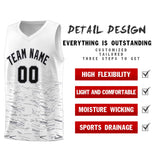 Custom Personalized Scratches Pattern Fashion Sports Uniform Basketball Jersey For Youth