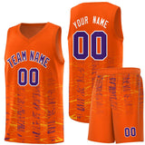 Custom Personalized Scratches Pattern Fashion Sports Uniform Basketball Jersey For Unisex