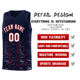 Custom Personalized Scratches Pattern Fashion Sports Uniform Basketball Jersey For Unisex