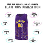 Custom Personalized Scratches Pattern Fashion Sports Uniform Basketball Jersey For Unisex