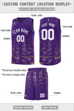 Custom Personalized Scratches Pattern Fashion Sports Uniform Basketball Jersey For Youth