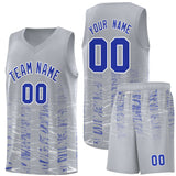 Custom Personalized Scratches Pattern Fashion Sports Uniform Basketball Jersey For Youth