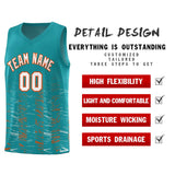 Custom Personalized Scratches Pattern Fashion Sports Uniform Basketball Jersey For Unisex