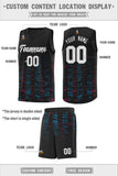 Custom Personalized Tank Top Scratches Pattern Sports Uniform Basketball Jersey Stitched Logo Number