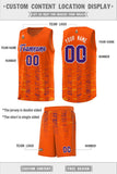 Custom Personalized Tank Top Scratches Pattern Sports Uniform Basketball Jersey Stitched Logo Number