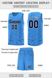 Custom Personalized Tank Top Scratches Pattern Sports Uniform Basketball Jersey Stitched Logo Number