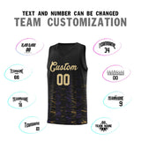 Custom Personalized Your Own Name And Number Scratches Pattern Sports Uniform Basketball Jersey