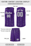 Custom Personalized Your Own Name And Number Scratches Pattern Sports Uniform Basketball Jersey