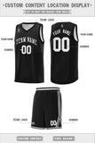 Custom Personalized Chest Slash Patttern Double Side Sports Uniform Basketball Jersey For Adult