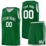 Custom Personalized Chest Slash Patttern Double Side Sports Uniform Basketball Jersey For Youth