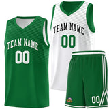 Custom Tank Top Chest Slash Patttern Sports Uniform Double Side Basketball Jersey Printed Name Number