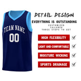 Custom Personalized Chest Slash Patttern Double Side Sports Uniform Basketball Jersey For Youth