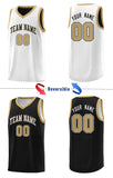 Custom Tank Top Chest Slash Patttern Sports Uniform Double Side Basketball Jersey Text Your Team Logo