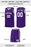 Custom Personalized Chest Slash Patttern Double Side Sports Uniform Basketball Jersey For Adult