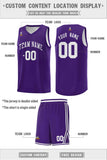 Custom Tank Top Chest Slash Patttern Sports Uniform Double Side Basketball Jersey Printed Name Number