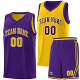 Custom Tank Top Chest Slash Patttern Sports Uniform Double Side Basketball Jersey Text Your Team Logo