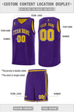 Custom Tank Top Chest Slash Patttern Sports Uniform Double Side Basketball Jersey Text Your Team Logo