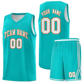 Custom Personalized Chest Slash Patttern Double Side Sports Uniform Basketball Jersey For Unisex