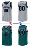 Custom Tank Top Chest Slash Patttern Sports Uniform Double Side Basketball Jersey Printed Name Number