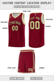 Custom Personalized Chest Slash Patttern Double Side Sports Uniform Basketball Jersey For Adult