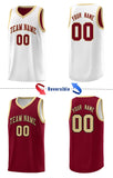 Custom Tank Top Chest Slash Patttern Sports Uniform Double Side Basketball Jersey Text Your Team Logo