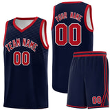 Custom Tailor Made Chest Slash Patttern Double Side Sports Uniform Basketball Jersey For Unisex