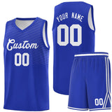 Custom Tank Top Chest Slash Patttern Double Side Sports Uniform Basketball Jersey For Youth