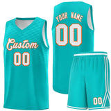 Custom Tank Top Chest Slash Patttern Double Side Sports Uniform Basketball Jersey For Adult