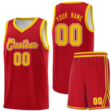 Custom Tank Top Chest Slash Patttern Double Side Sports Uniform Basketball Jersey For Adult