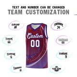 Custom Personalized Tank Top Galaxy Graffiti Pattern Sports Uniform Basketball Jersey Add Logo Number