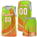 Custom Personalized Tank Top Galaxy Graffiti Pattern Sports Uniform Basketball Jersey