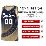 Custom Personalized Tank Top Galaxy Graffiti Pattern Sports Uniform Basketball Jersey Add Logo Number