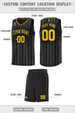 Custom Traditional Made Vertical Striped Pattern Sports Uniform Basketball Jersey For Unisex