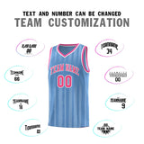 Custom Traditional Made Vertical Striped Pattern Sports Uniform Basketball Jersey For Unisex