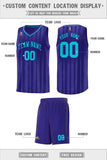 Custom Traditional Made Vertical Striped Pattern Sports Uniform Basketball Jersey For Unisex