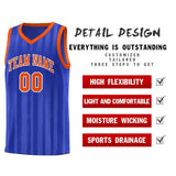 Custom Traditional Made Vertical Striped Pattern Sports Uniform Basketball Jersey For Unisex