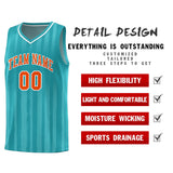 Custom Traditional Vertical Striped Pattern Sports Uniform Basketball Jersey For Adult