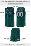 Custom Traditional Made Vertical Striped Pattern Sports Uniform Basketball Jersey For Unisex