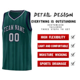 Custom Traditional Made Vertical Striped Pattern Sports Uniform Basketball Jersey For Unisex