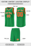 Custom Traditional Made Vertical Striped Pattern Sports Uniform Basketball Jersey For Unisex